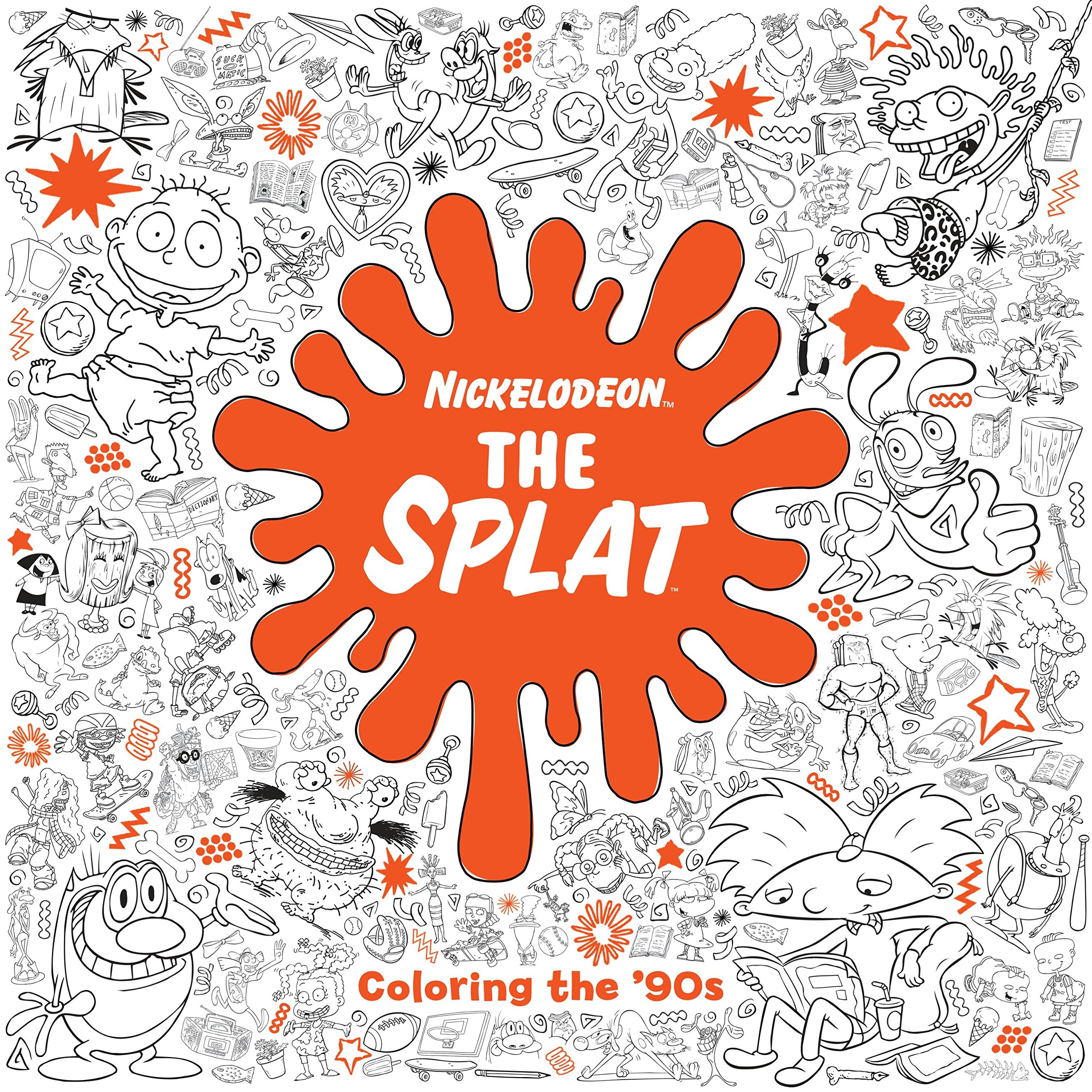 Nickelodeon The Splat Coloring Book - HD Wallpaper 