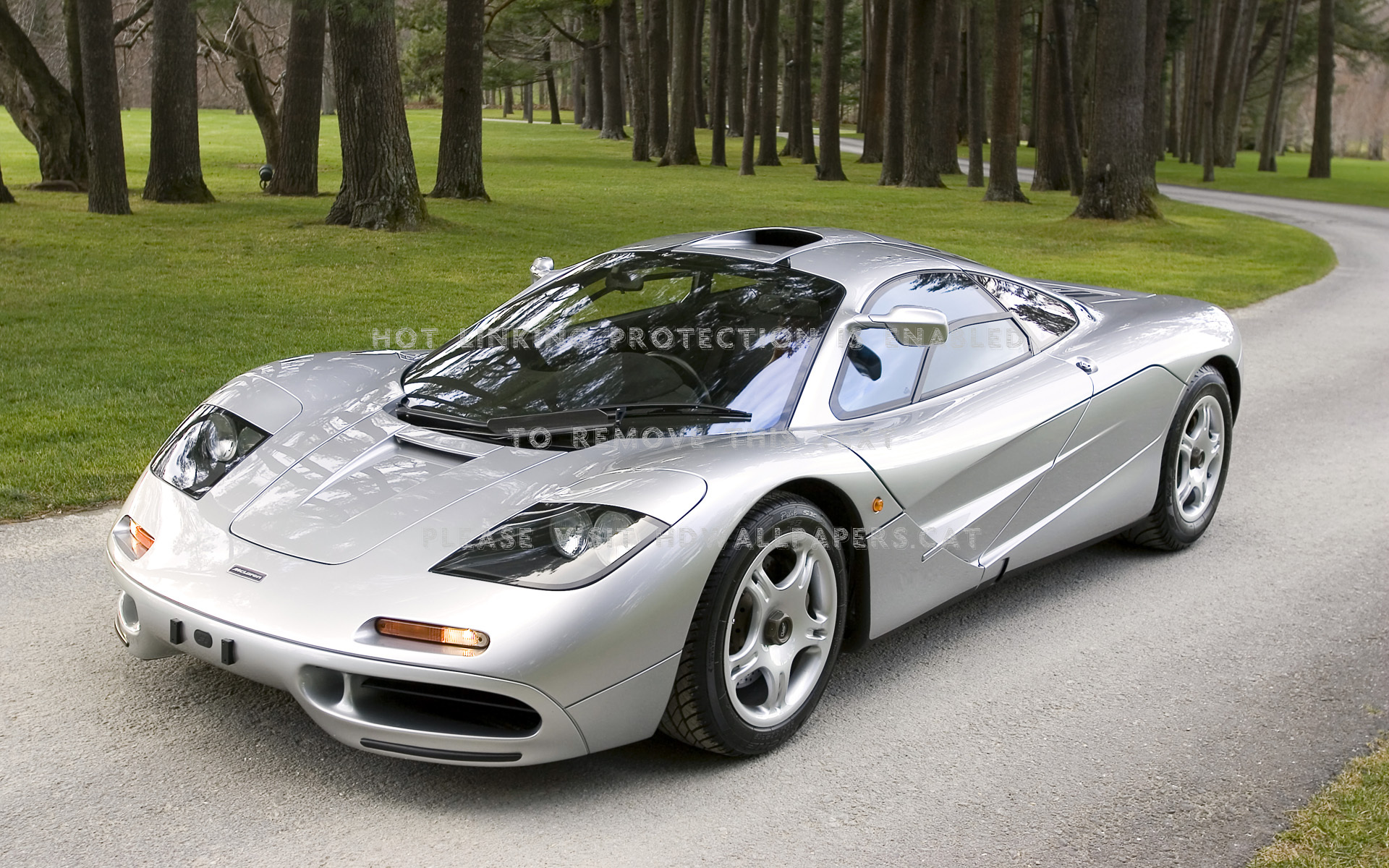 Sports Cars-1990s Mclaren F1 Silver - Mclaren F1 Silver - HD Wallpaper 