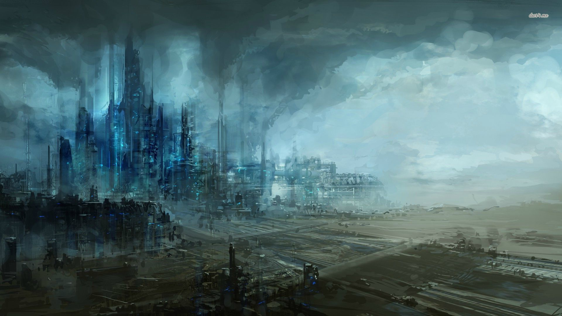 Industrial Background - HD Wallpaper 