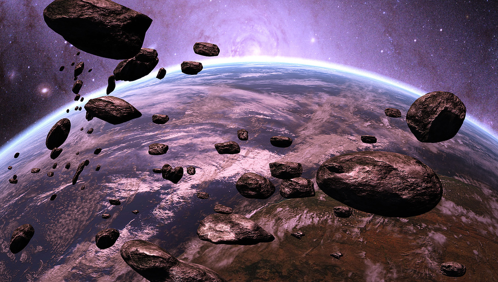 Nebula, Space, Asteroids, Fiction, Space, Stars, Scott - 3360 X 1080 - HD Wallpaper 