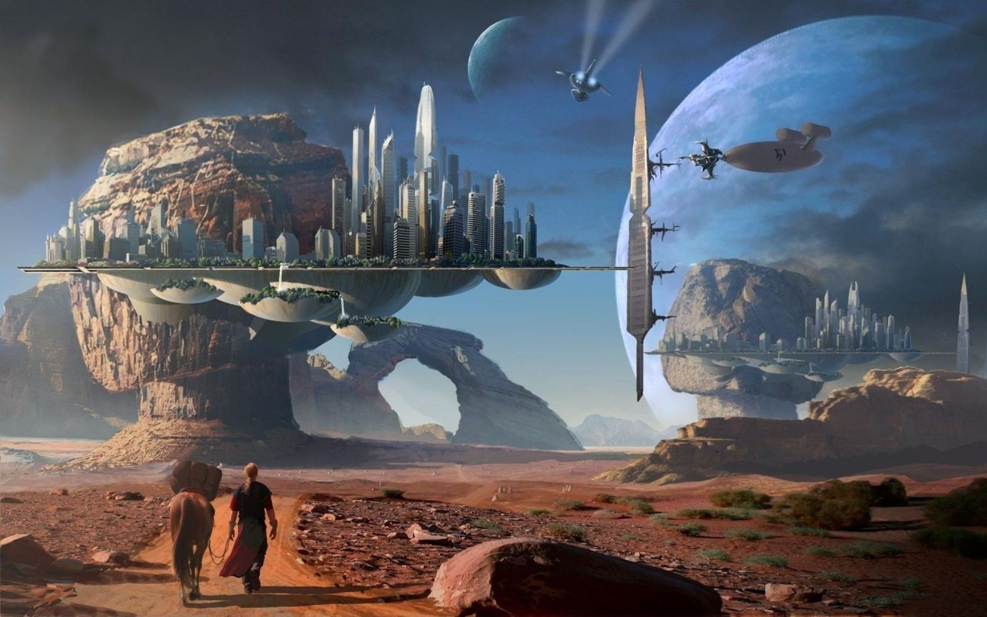 Sci Fi Space Station Wallpaper - Sci Fi Space Station - HD Wallpaper 