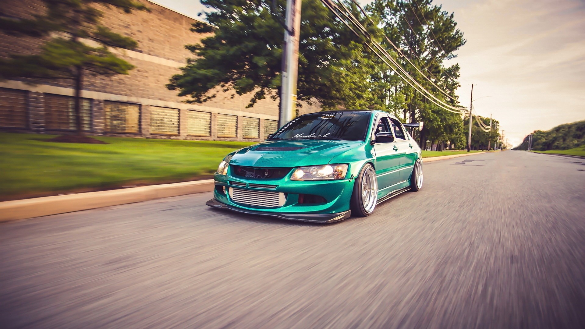Wallpaper Mitsubishi, Evo 8, Mitsubishi Lancer, Car, - Tuning Cars Full Hd - HD Wallpaper 