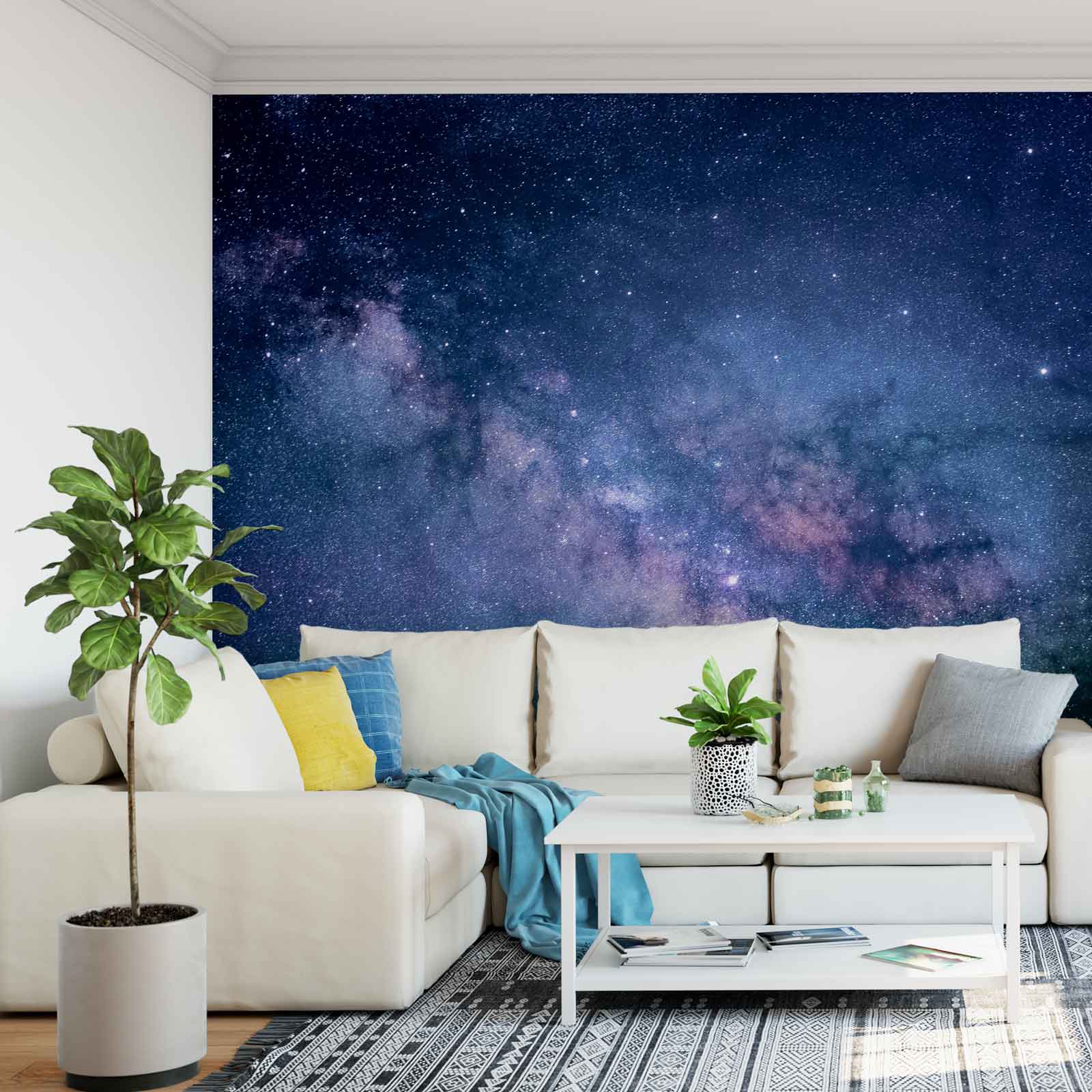 Wall Mural Photo Wallpaper Xxl Stars Sky Night Space - Maori Wall Decals Nz - HD Wallpaper 