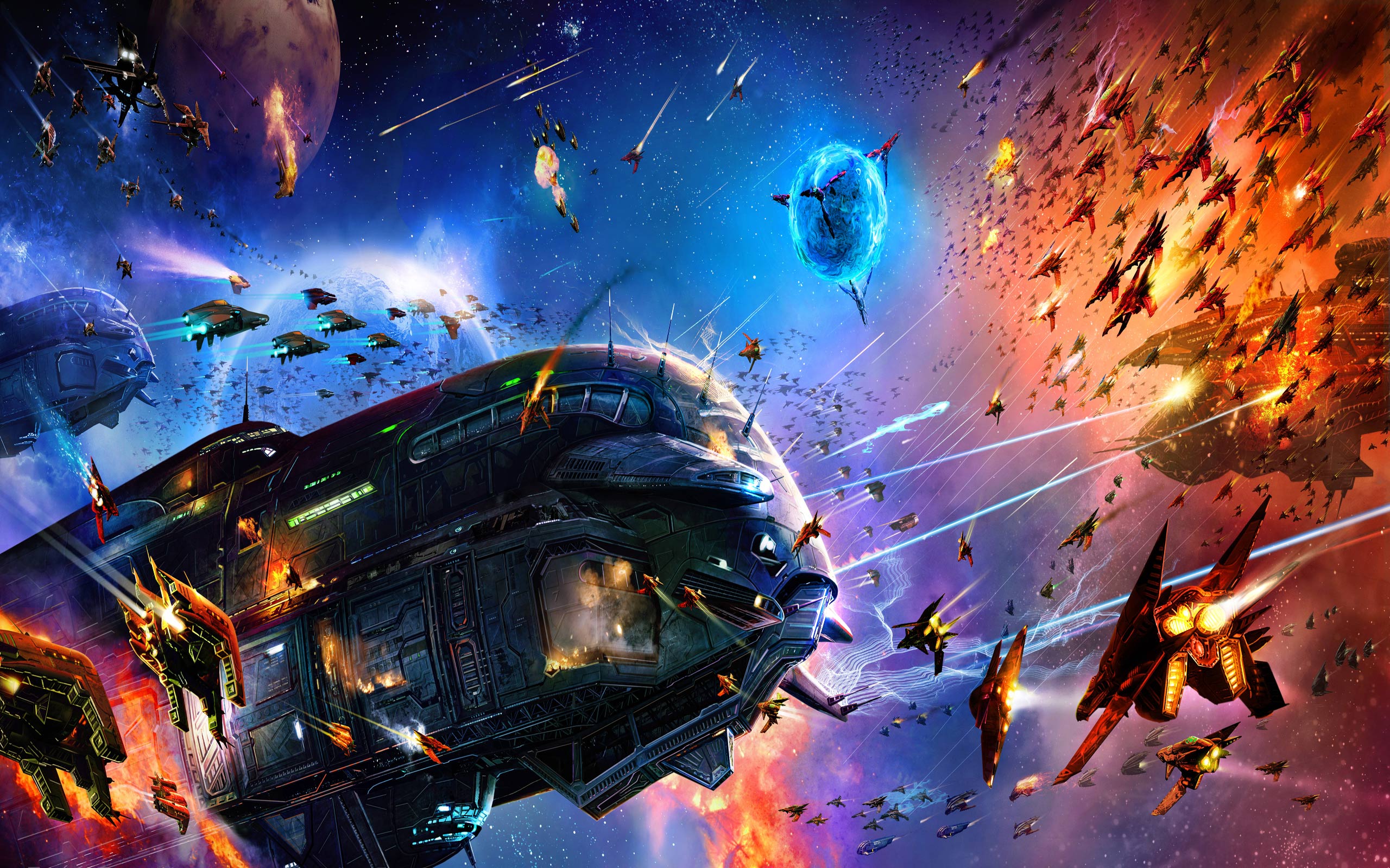 Sci Fi Space War - HD Wallpaper 