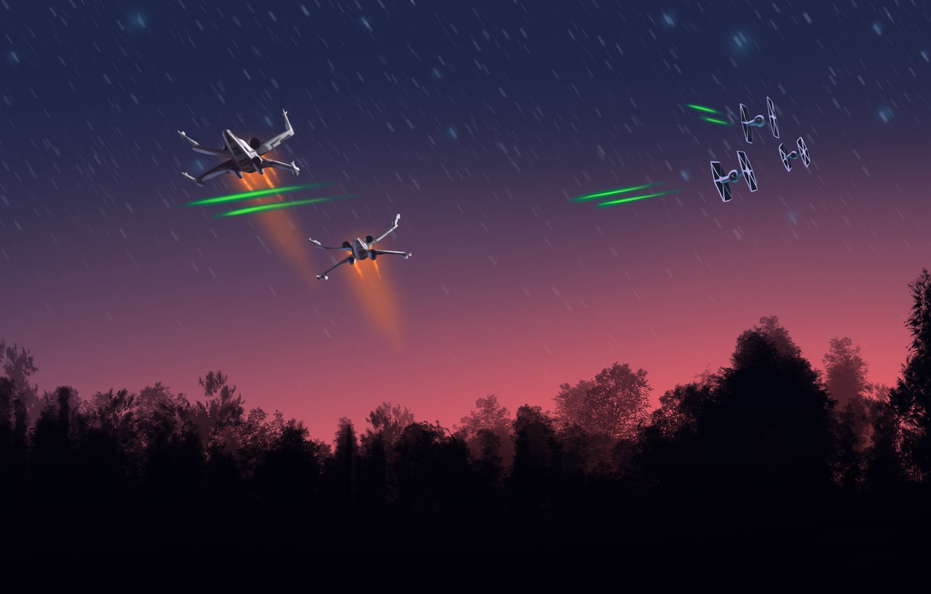 Photo Wallpaper Star Wars, Starfighter, Ships, X-wing, - Aerospace Manufacturer - HD Wallpaper 