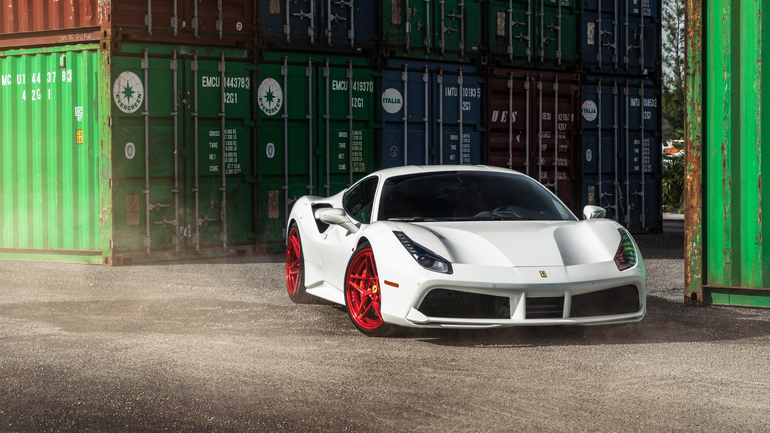 Ferrari 488 Gtb Wallpaper 4k - HD Wallpaper 