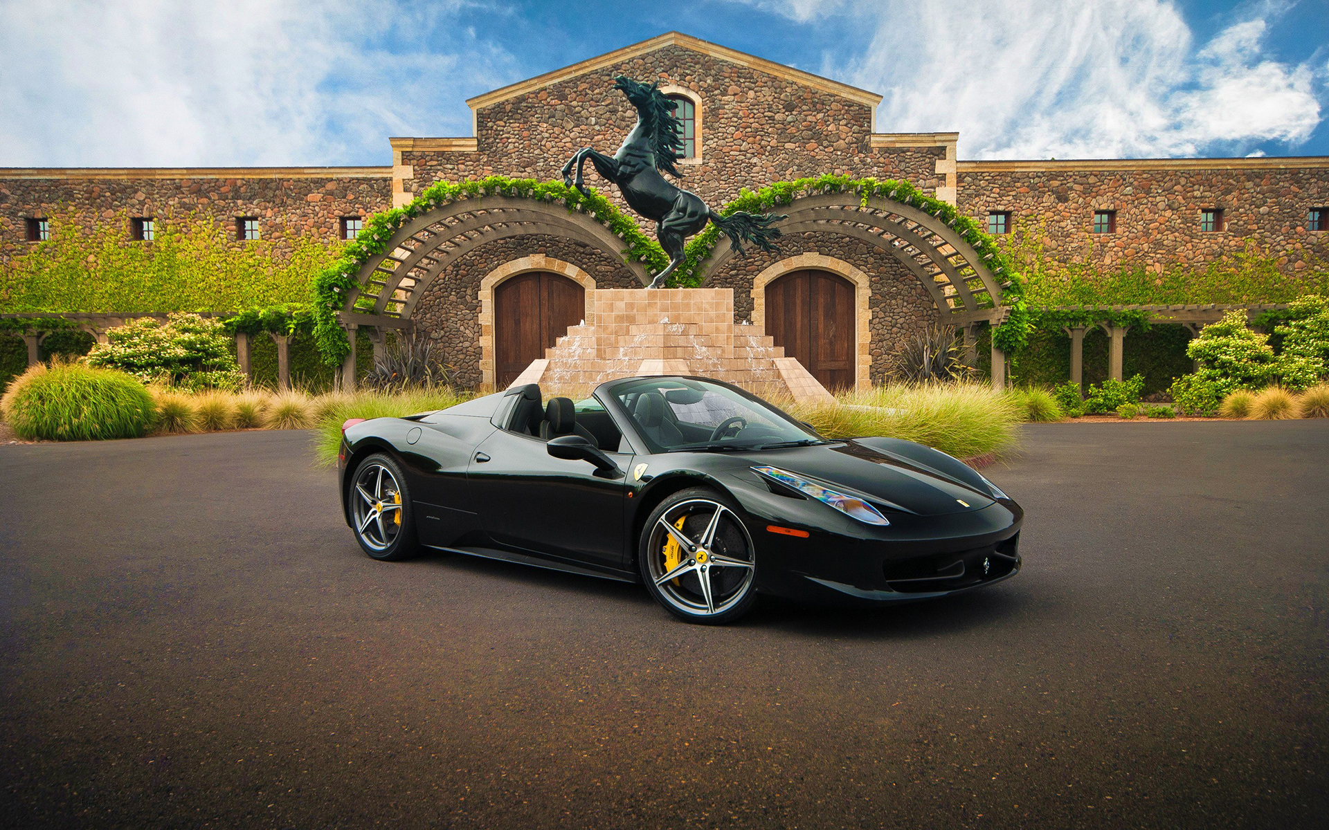 Ferrari 458 Spider - HD Wallpaper 