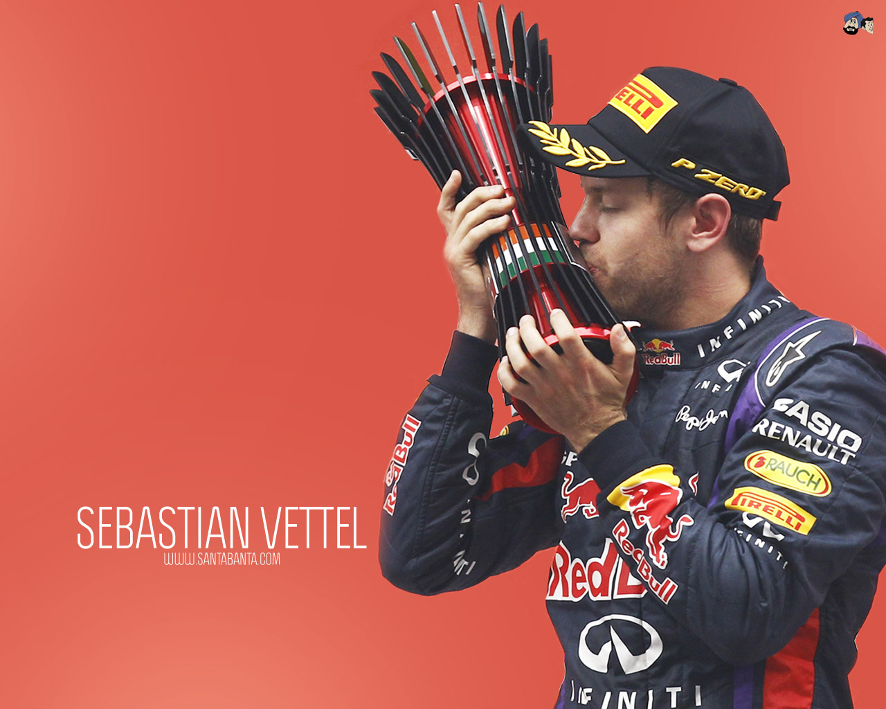 Sebastian Vettel - Sebastian Vettel World Champion - HD Wallpaper 