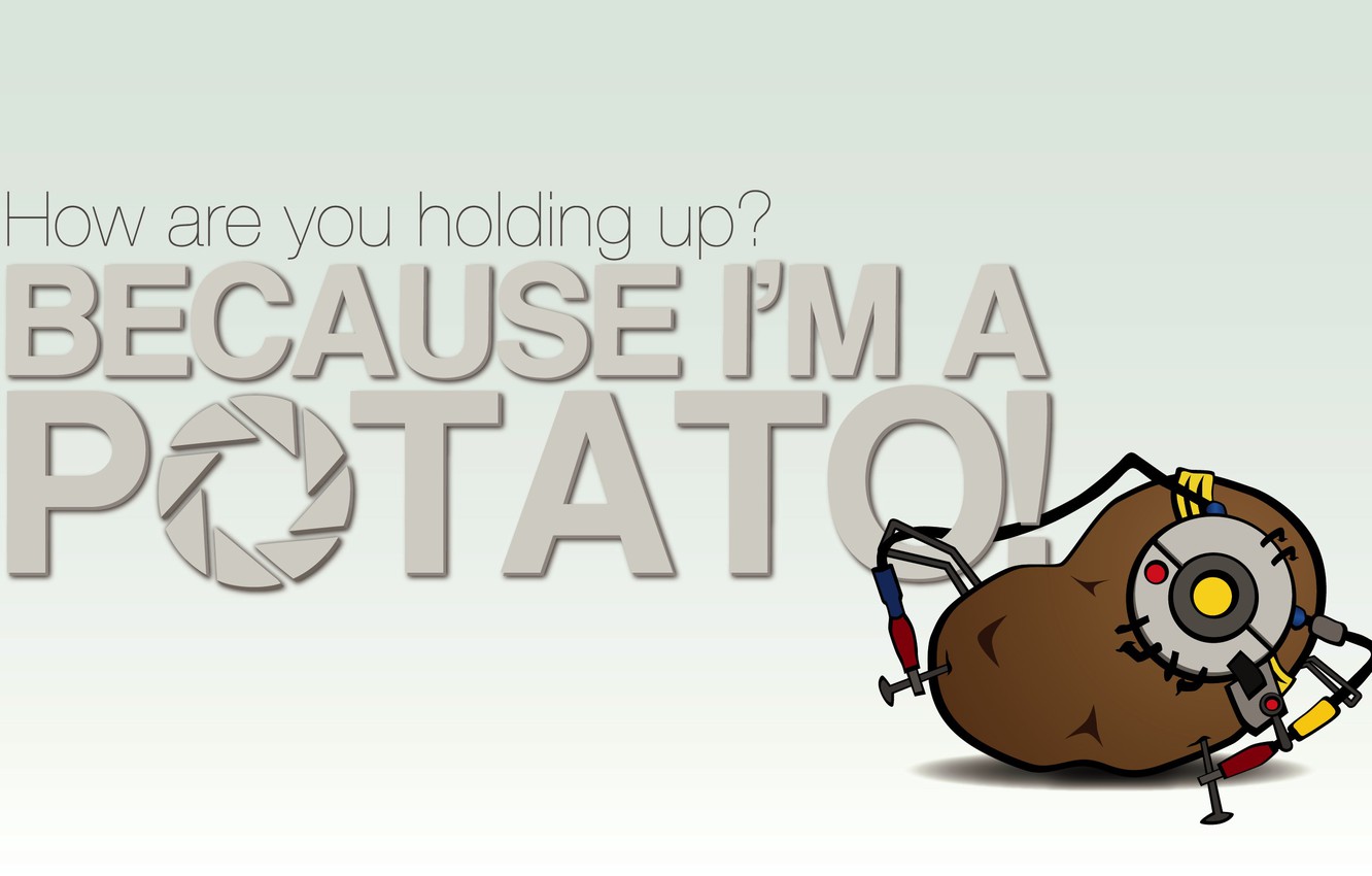 Photo Wallpaper The Game, The Portal, Portal, Half-life, - Portal 2 Space Core - HD Wallpaper 