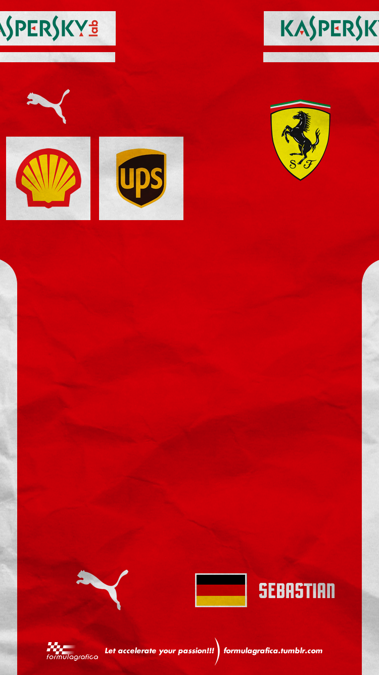 2018 Formula 1 Season - Sebastian Vettel Wallpaper Iphone Hd - HD Wallpaper 