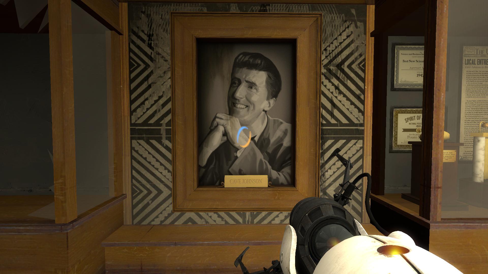 Portal2 2013 02 05 13 22 57 - Portal 2 Cave Johnson - HD Wallpaper 