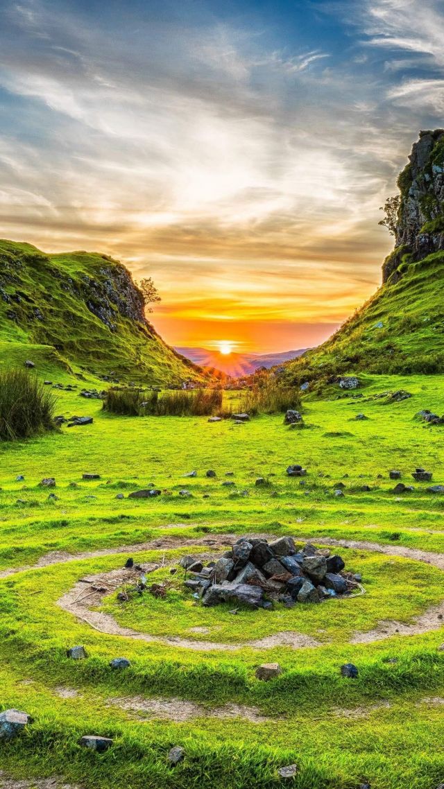 Fairy Glen, Isle Of Skye, Scotland, Europe, Nature, - Scotland Wallpaper Phone - HD Wallpaper 