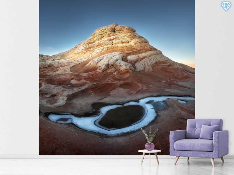 Photo Wallpaper Alien Planet - Modern Art - HD Wallpaper 