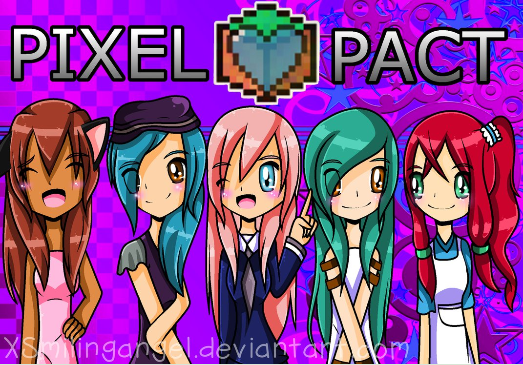 Pixel Pact - HD Wallpaper 