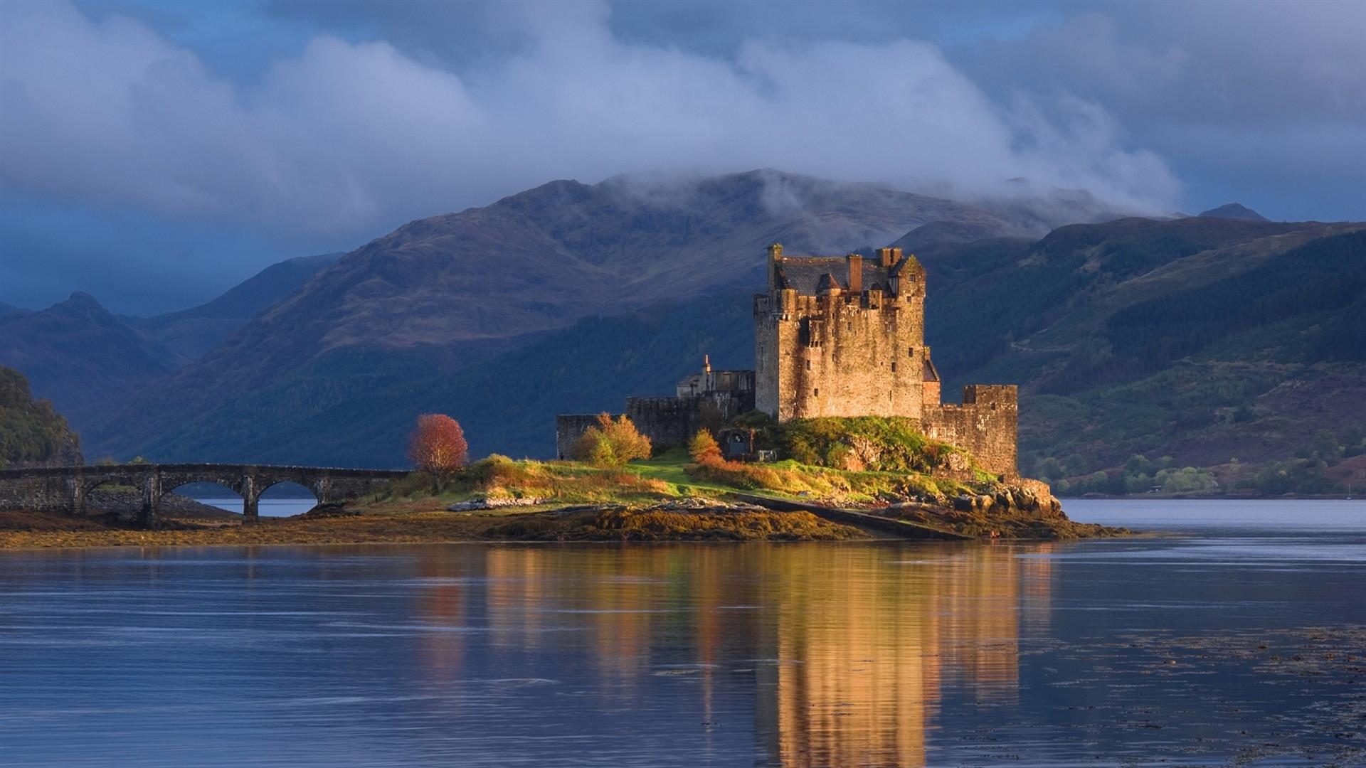 Scotland Desktop Wallpaper - Eilean Donan Castle - HD Wallpaper 