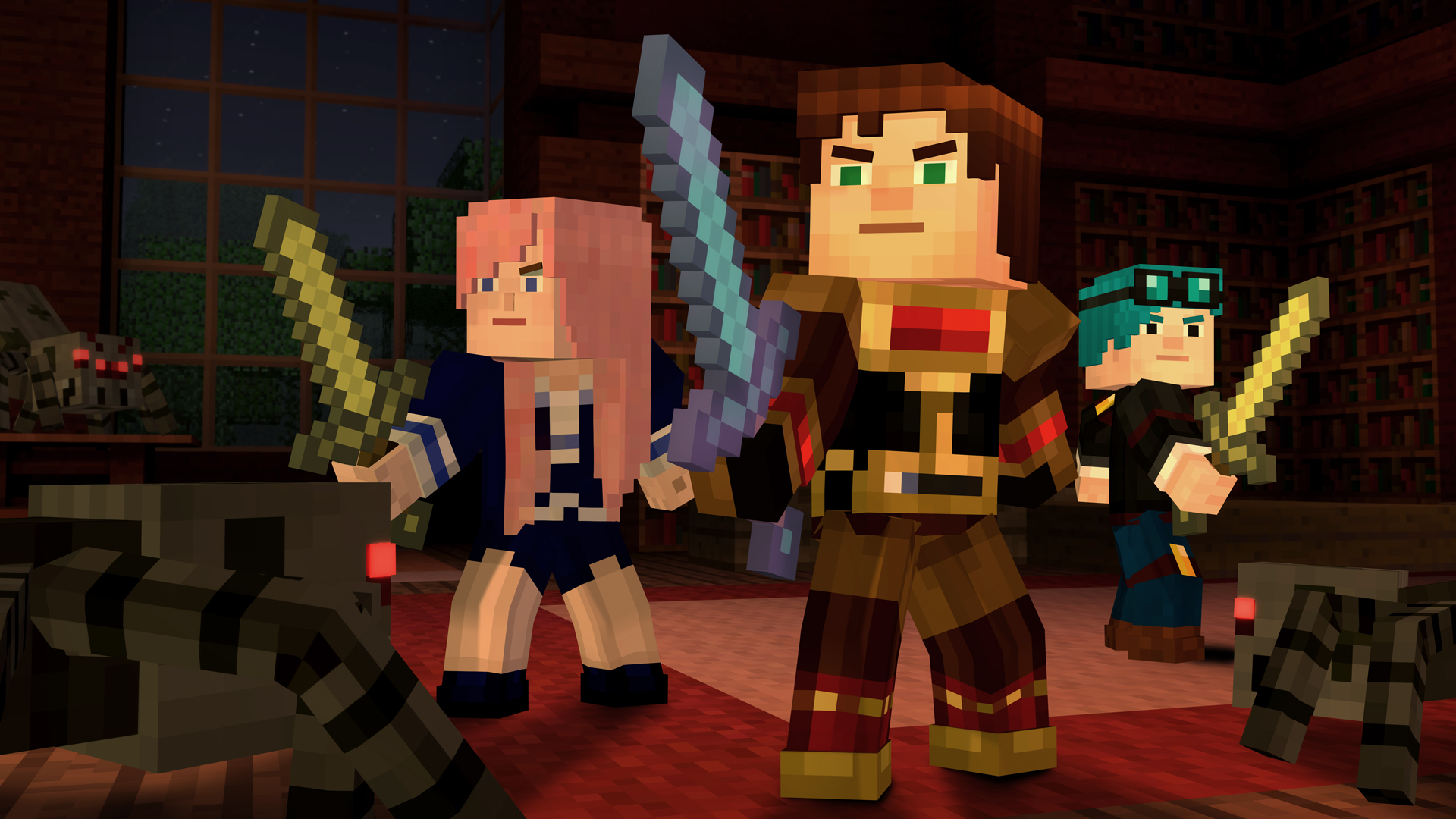 Minecraft Story Mode The Complete Adventure Nintendo - HD Wallpaper 