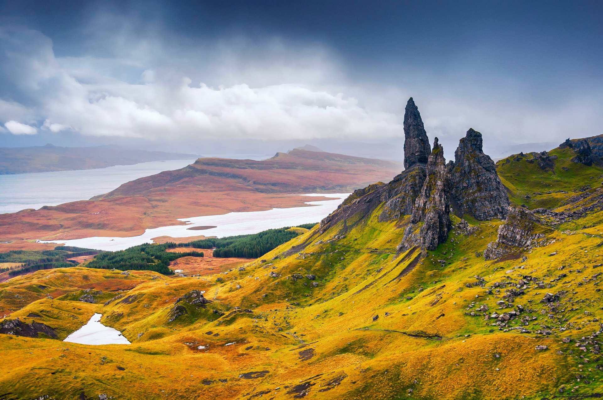 Skye Trail Scotland - HD Wallpaper 