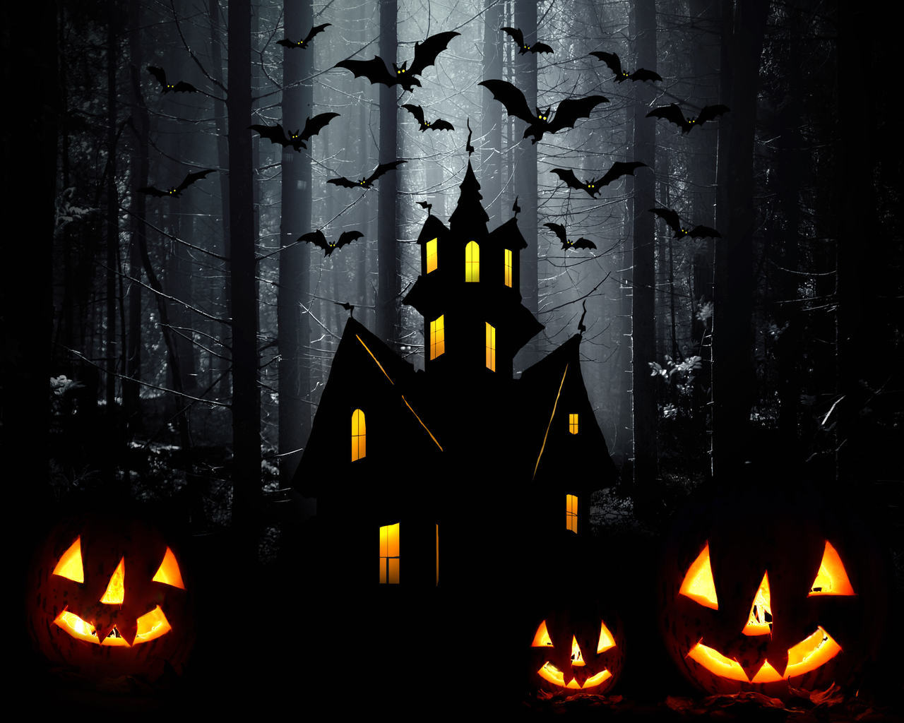 Halloween - Collage Halloween - HD Wallpaper 