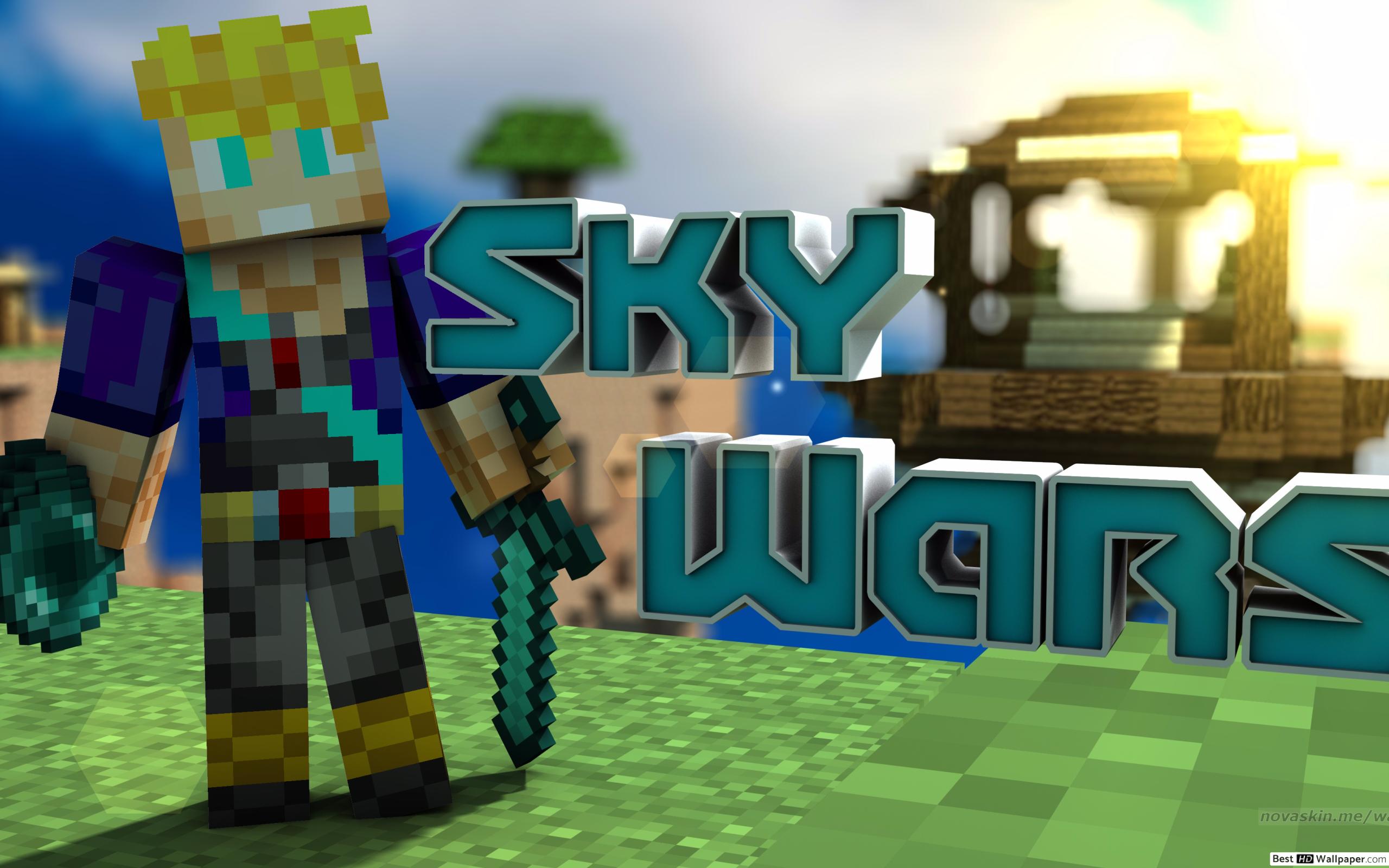 Fondo De Minecraft Skywars - HD Wallpaper 