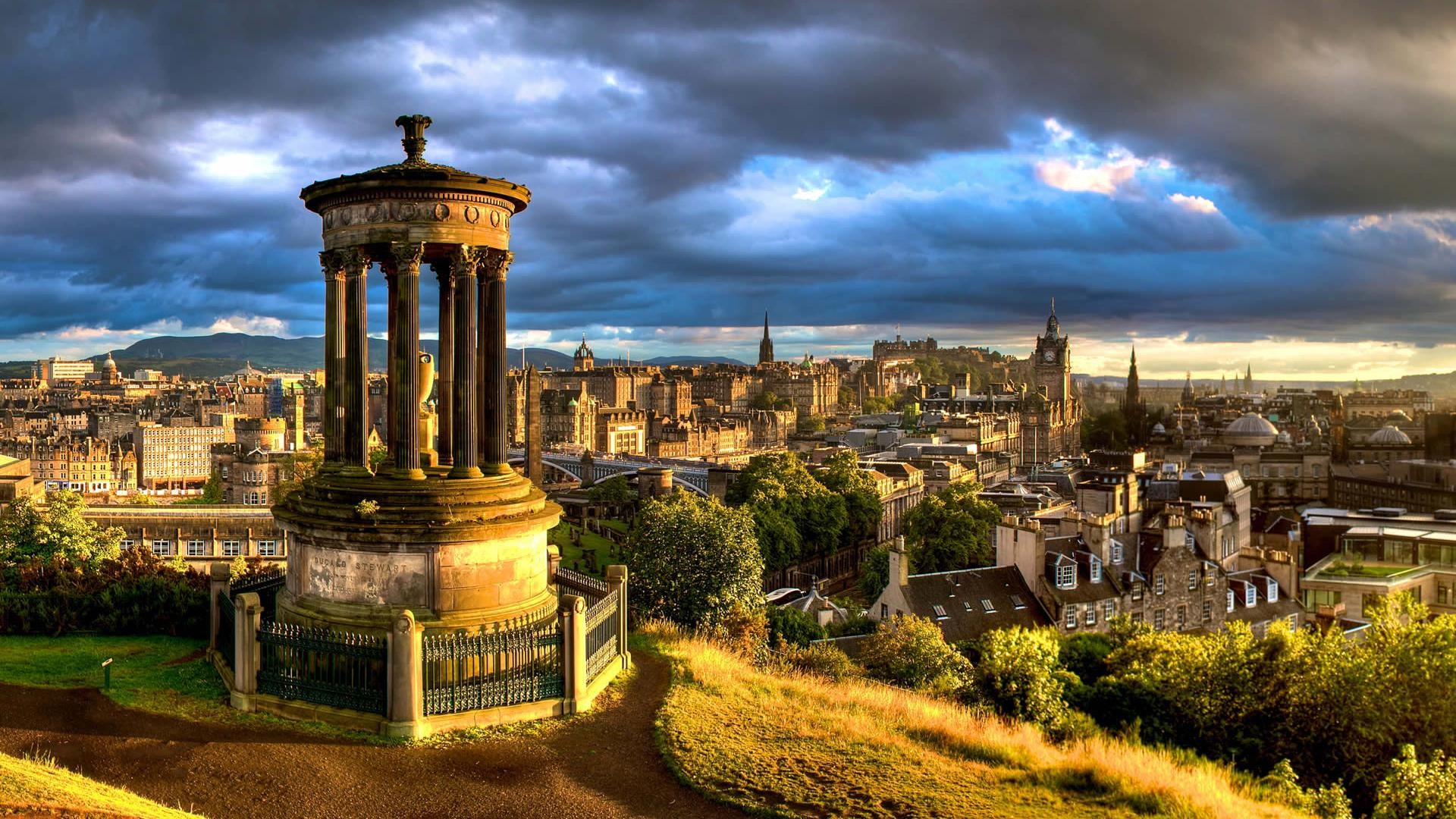Scotland Wallpaper 
 Data Src Scotland Wallpapers Windows - Dugald Stewart Monument - HD Wallpaper 