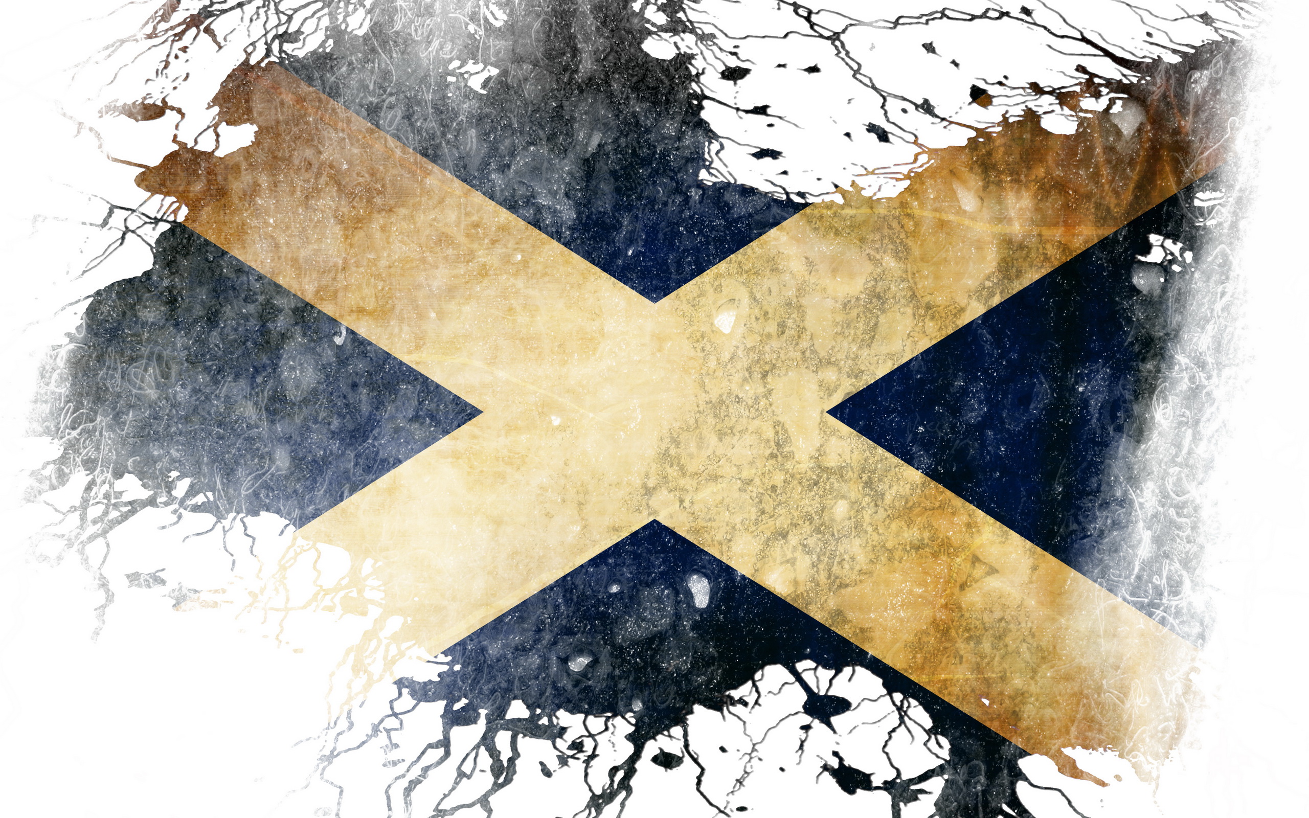 Scots Flag - HD Wallpaper 