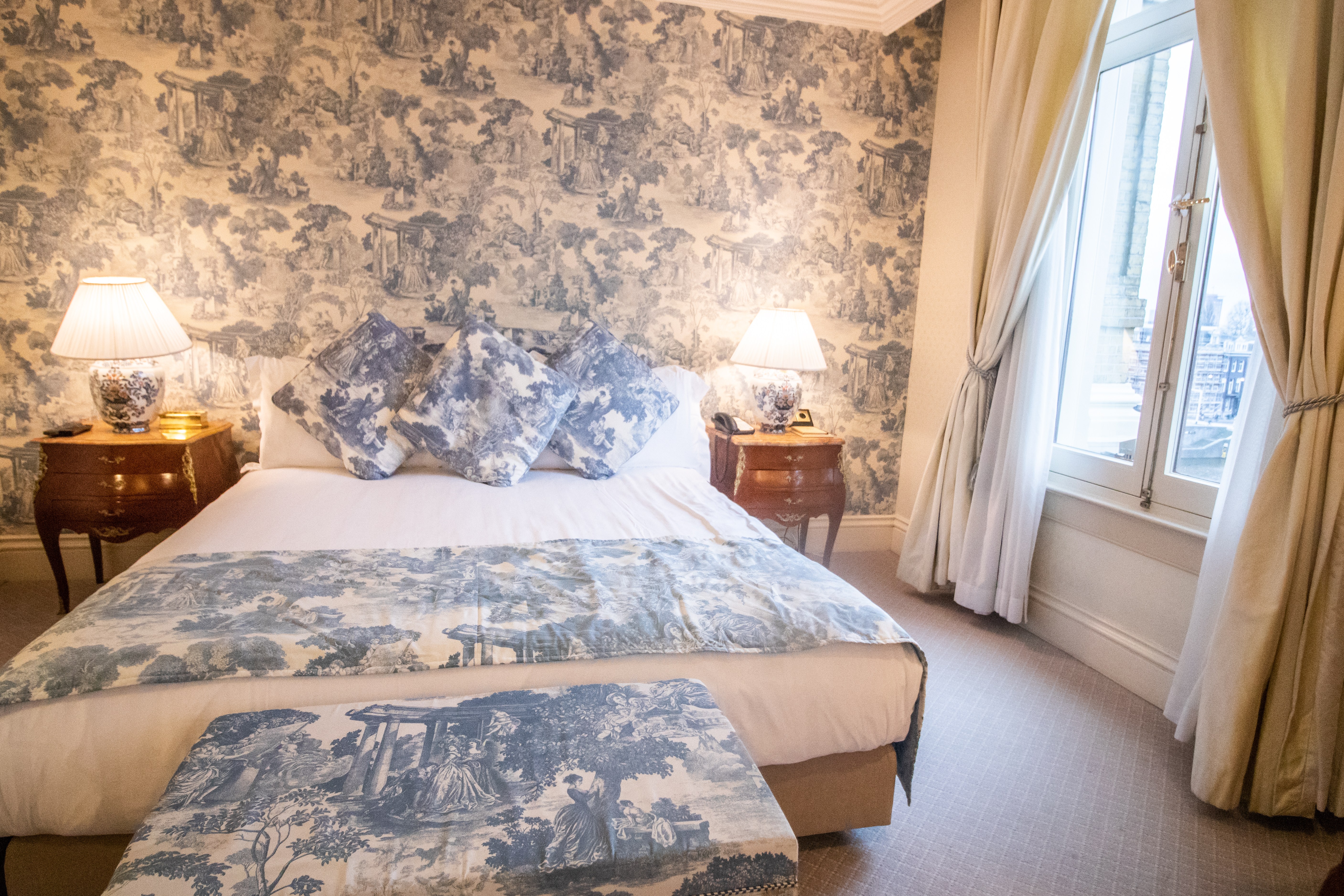 Papier Peint Toile De Jouy - HD Wallpaper 