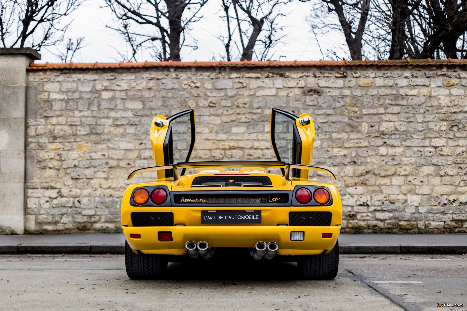 Lamborghini Diablo Sv 1995 98 Wallpapers - Lamborghini Diablo - HD Wallpaper 