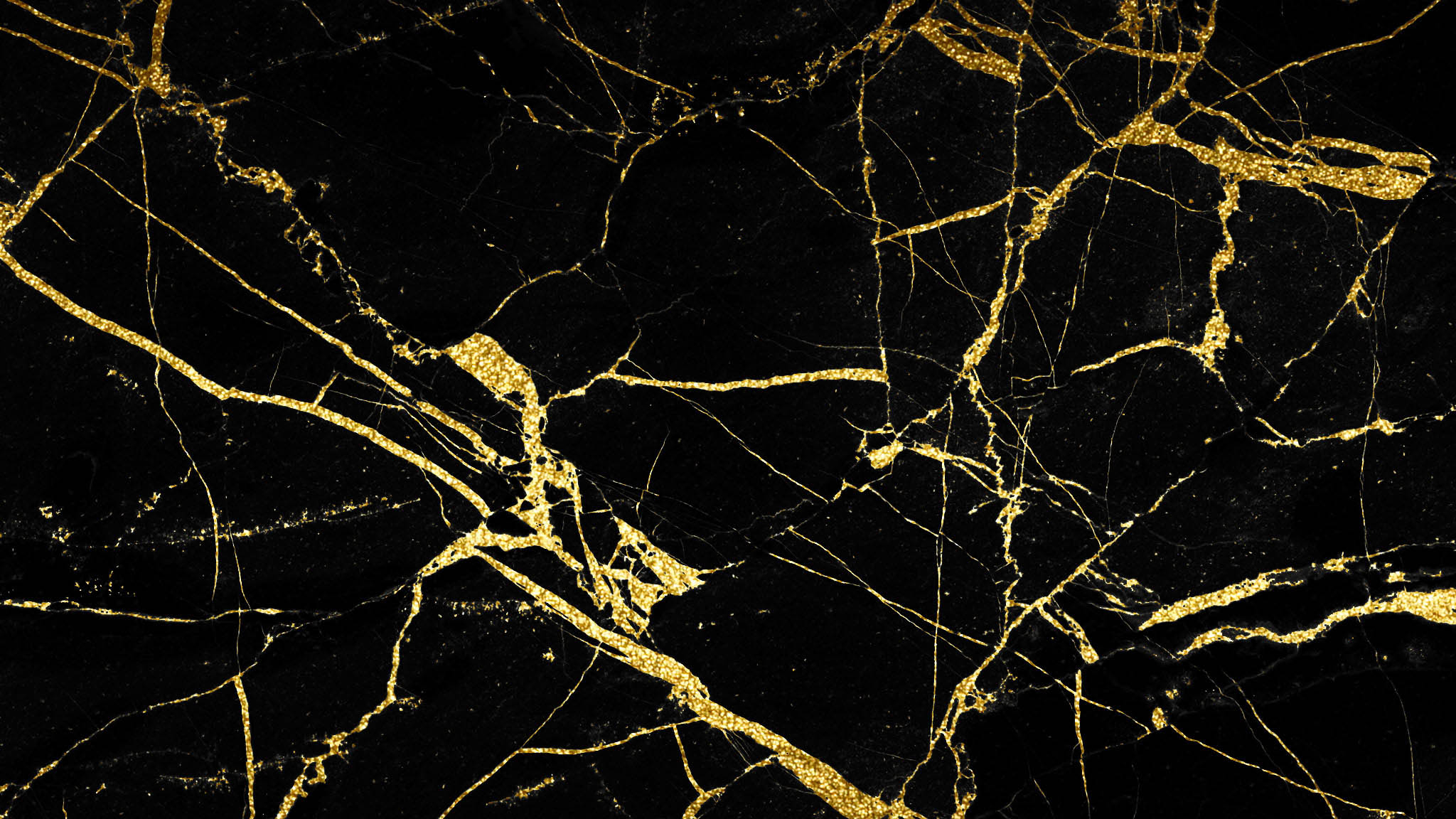 Black Marble With Gold - HD Wallpaper 