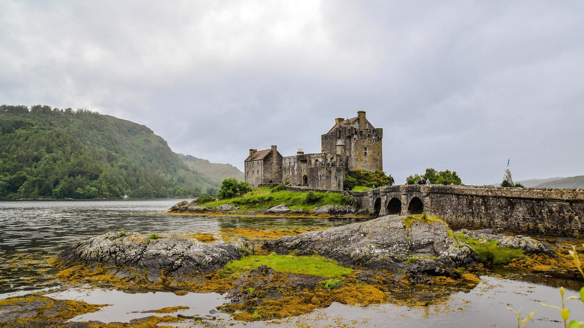 Free Eilean Donan Castle High Quality Wallpaper Id - Ruïnes Schotland - HD Wallpaper 