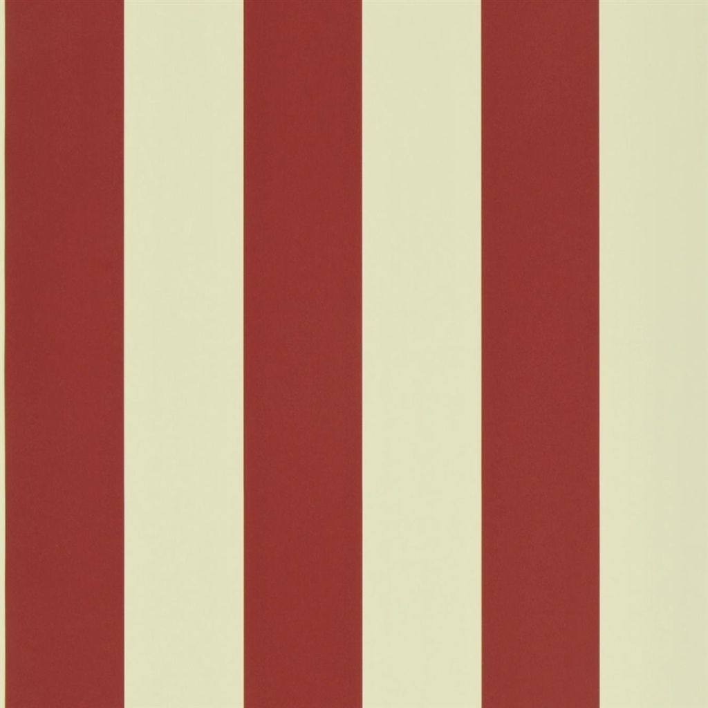 Spalding Stripe Wallpaper Ralph Lauren Red/sand Prl026/18 - Tapety Červené - HD Wallpaper 