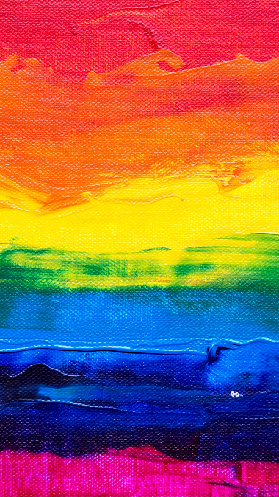 Wallpaper Paint, Canvas, Rainbow, Stripes, Lines, Bright - Color Elements Of Visual Arts - HD Wallpaper 