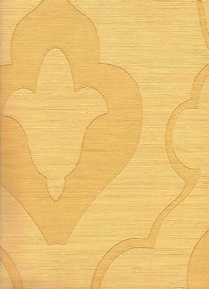 Bali Yellow Damask Wallpaper - Plywood - HD Wallpaper 