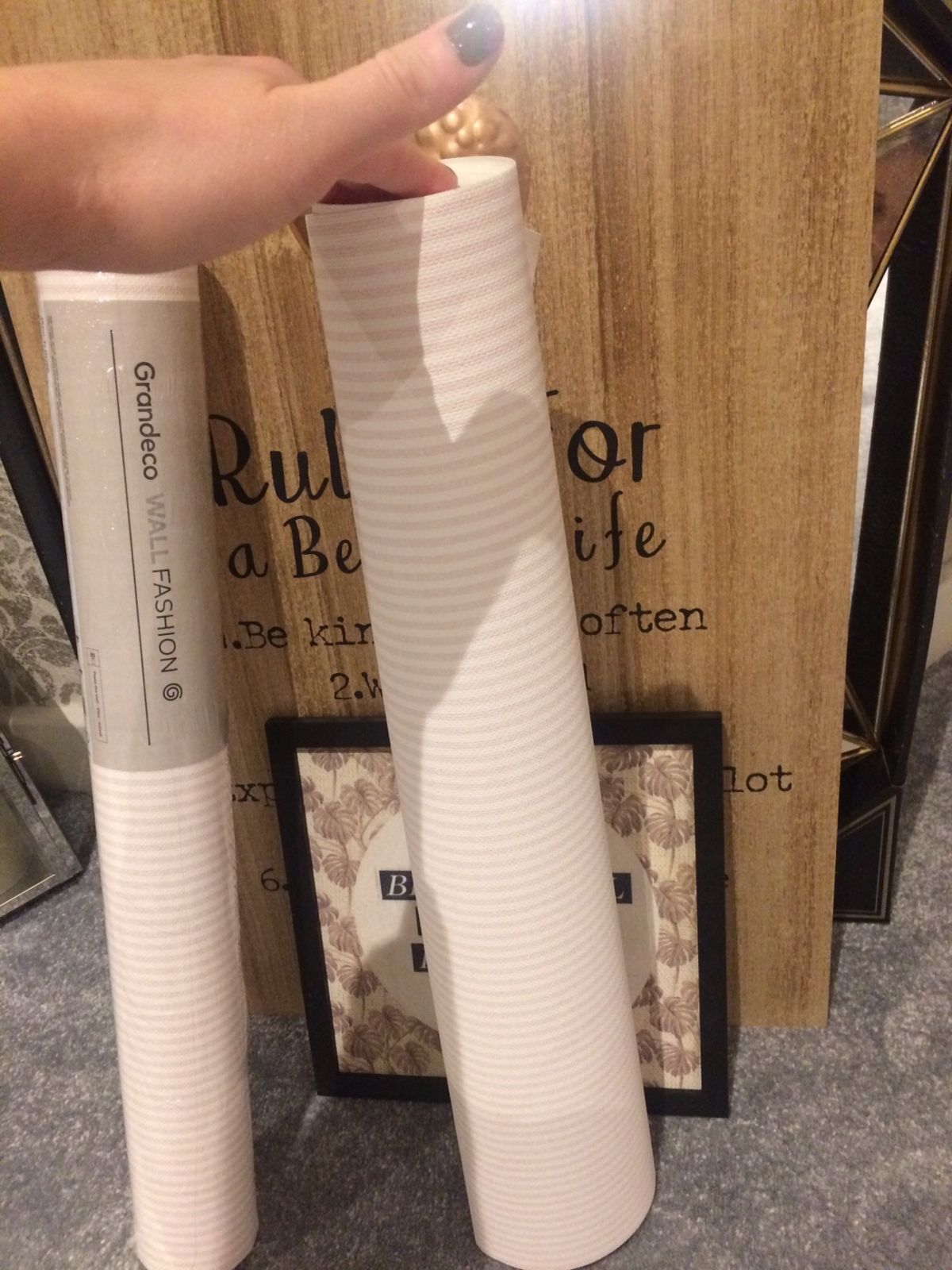 Antique Brass Look Mirror £5 Brand New - Plywood - HD Wallpaper 