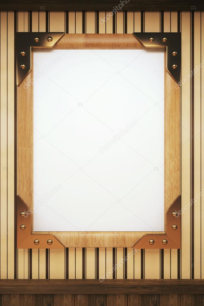 Wooden Frame - HD Wallpaper 