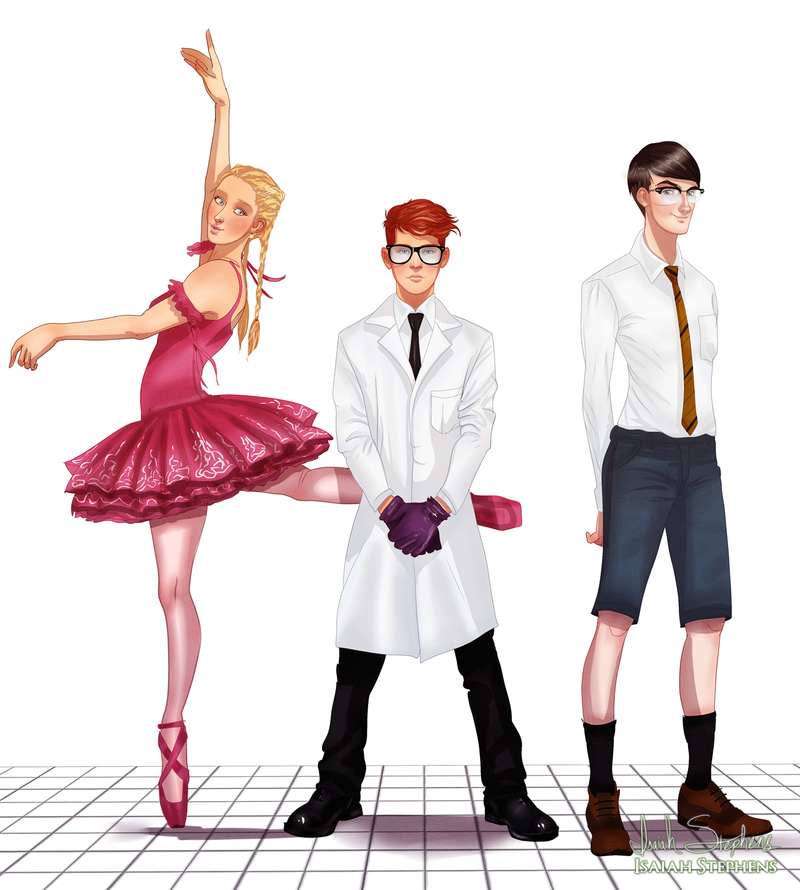 All Grown Up Pink Gentleman Standing Human Behavior - Dexter's Laboratory Fan Art - HD Wallpaper 