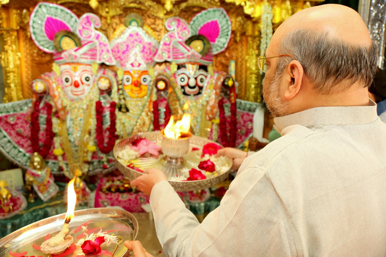 Jagannath Temple In Ahmedabad - HD Wallpaper 