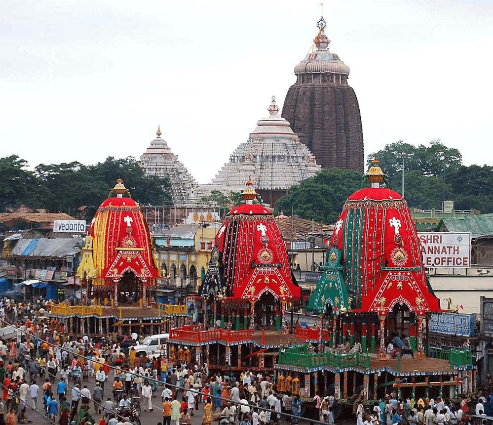 Puri Jagannath Temple Rath Yatra - HD Wallpaper 