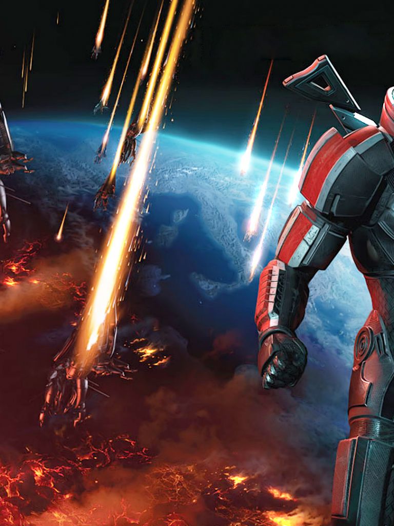 Commander Shepard In Mass Effect 3 - Commander Shepard Mass Effect 3 - HD Wallpaper 