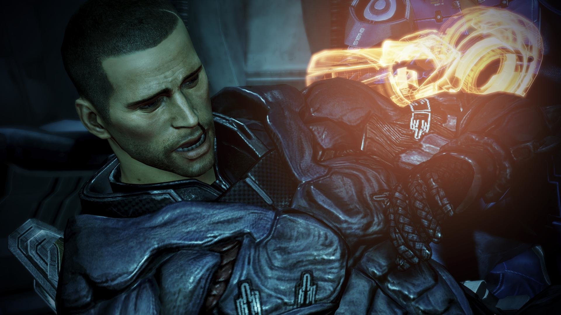 Free Download Mass Effect 3 Wallpaper Id - Mass Effect 3 Shepard Fight - HD Wallpaper 