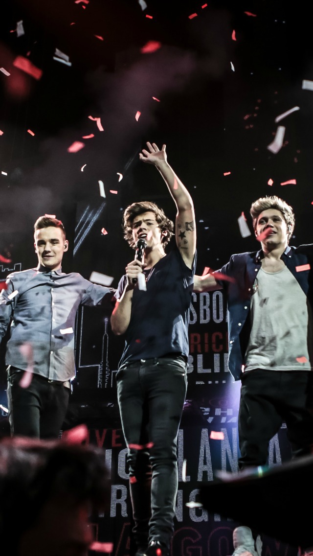 Liam Payne, Niall Horan, And Harry Styles Image - Concert One Direction Group - HD Wallpaper 