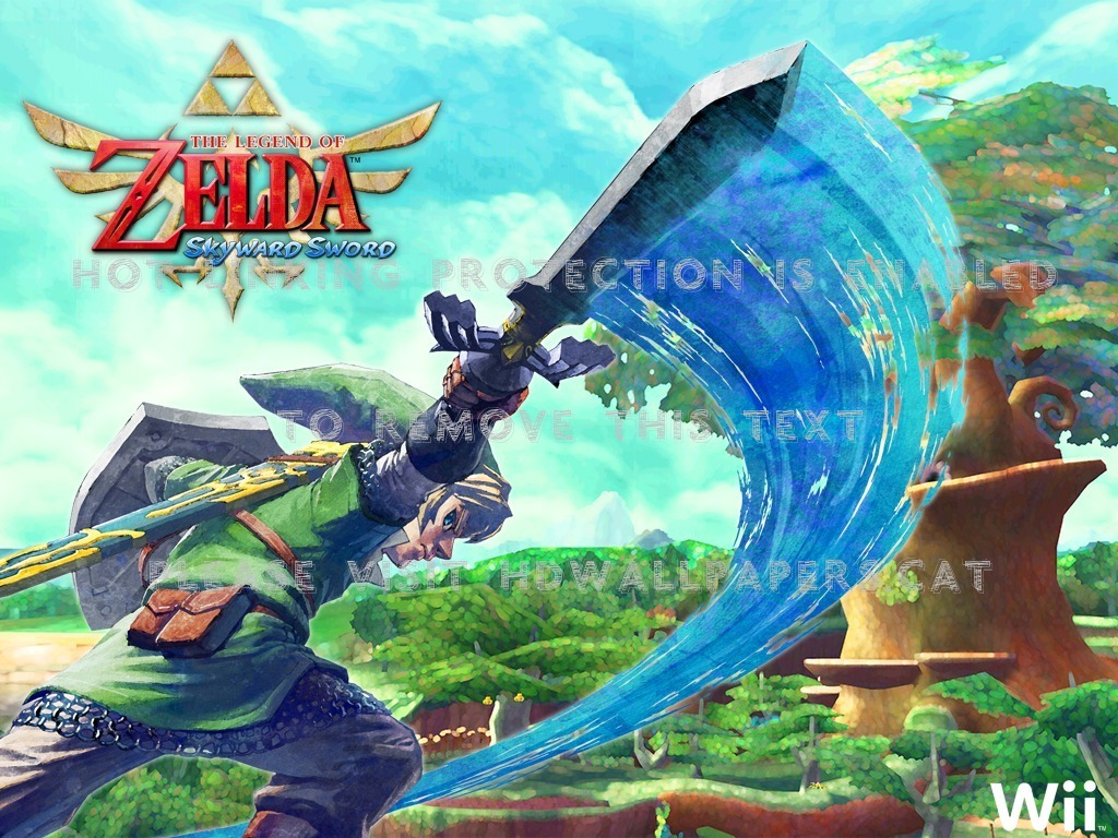 The Legend Of Zelda - Legend Of Zelda Sky Sword - 1024x768 Wallpaper ...