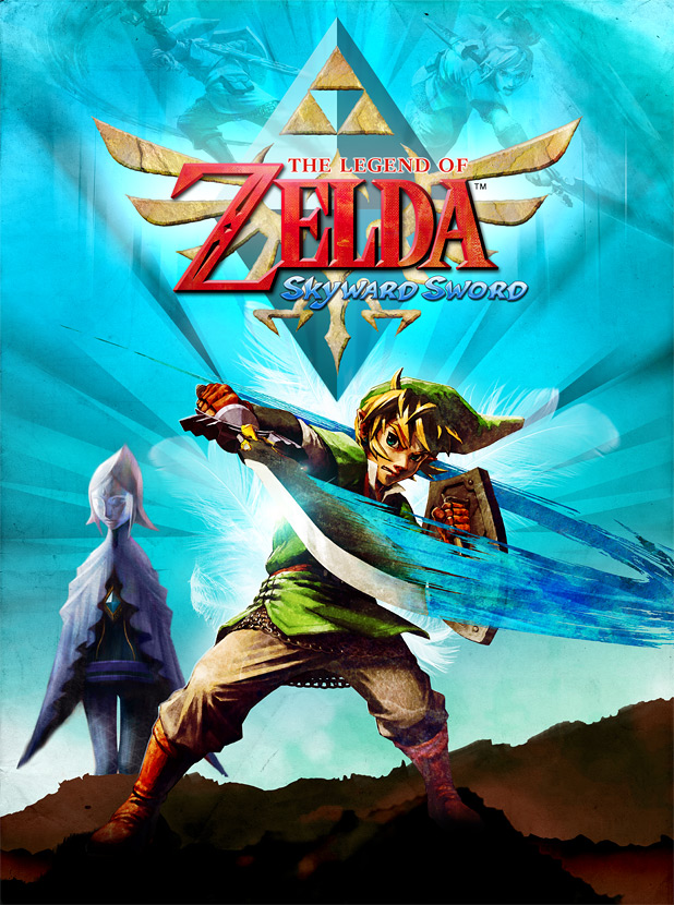The Legend Of Zelda Skyward Sword Poster - Legend Of Zelda Skyward Sword Poster - HD Wallpaper 