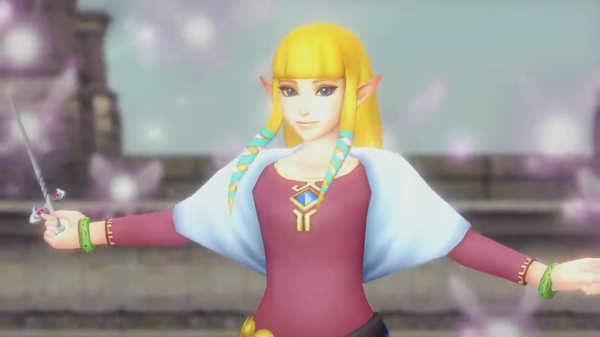 Princess Zelda Hyrule Warriors Costumes - HD Wallpaper 