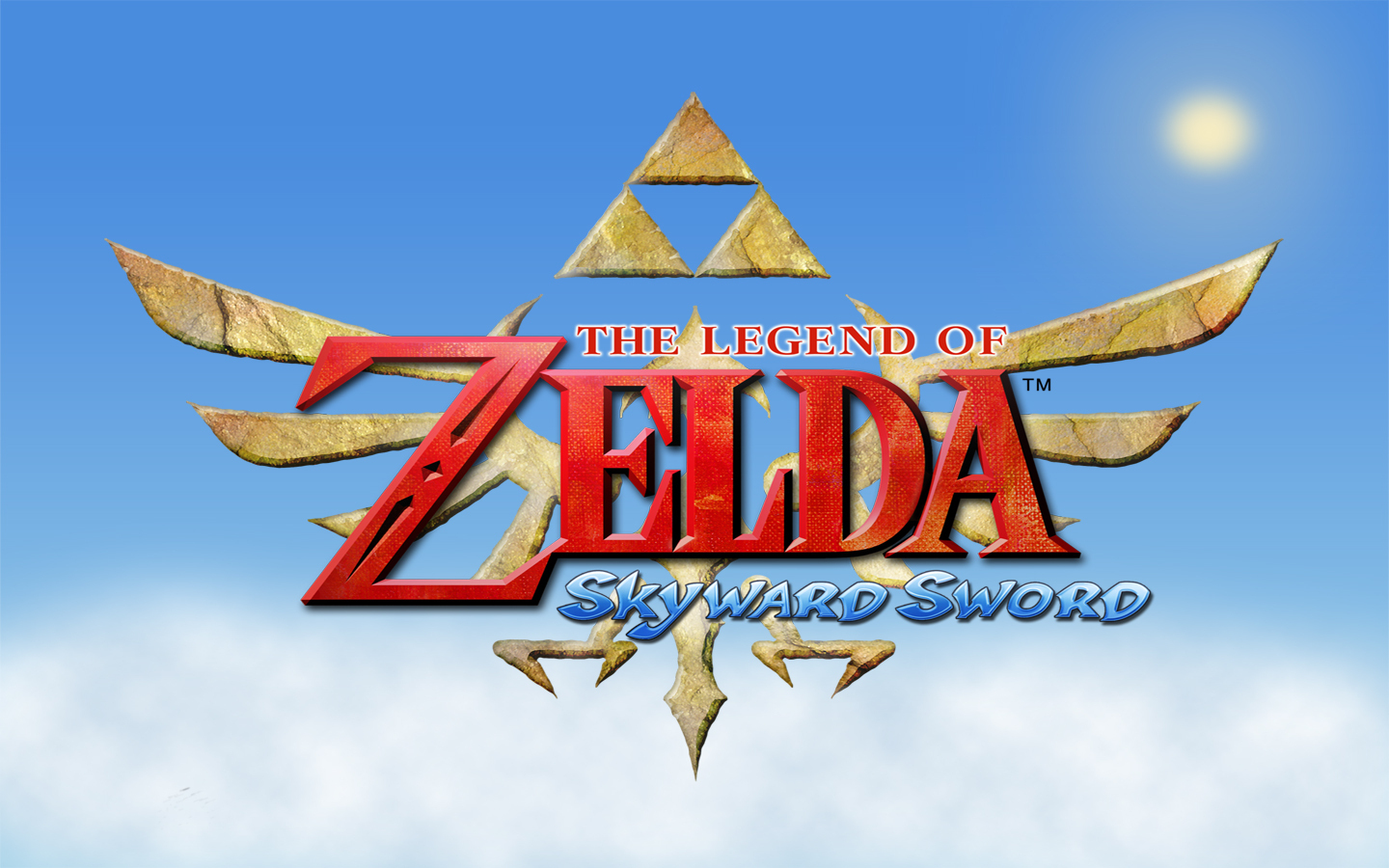 The Legend Of Zelda - Legend Of Zelda Skyward Sword Title - HD Wallpaper 