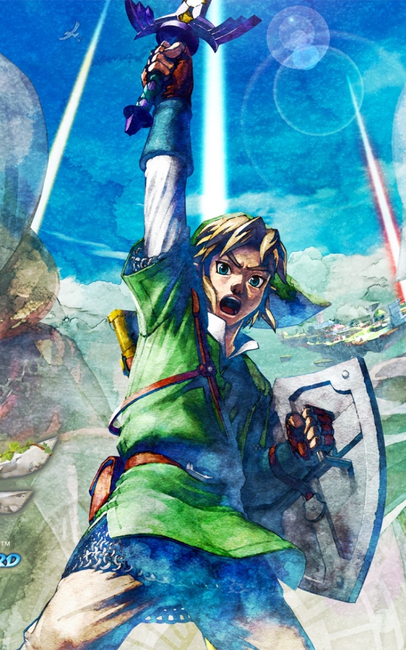 Legend Of Zelda Skyward Sword - HD Wallpaper 