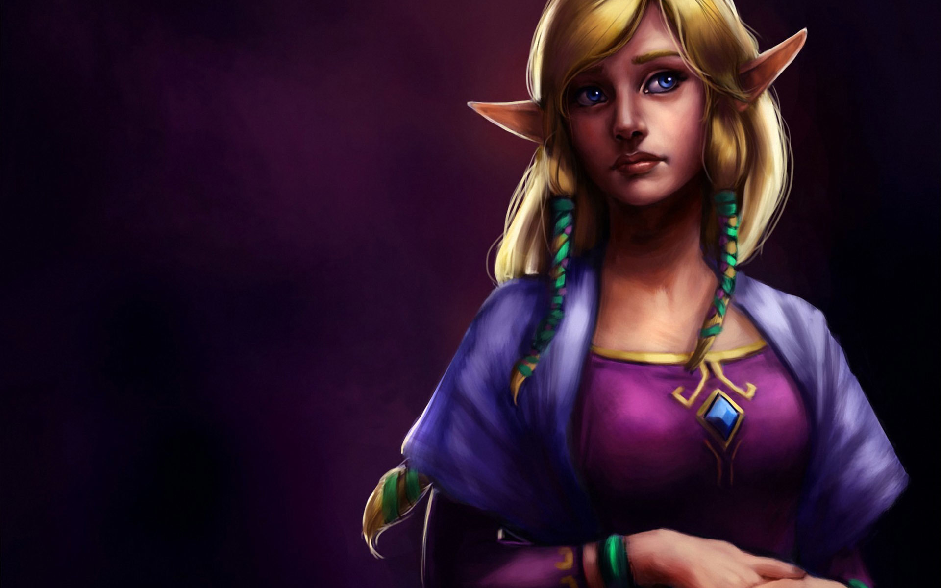 Princess Zelda Zelda Realistic Fan Art - HD Wallpaper 