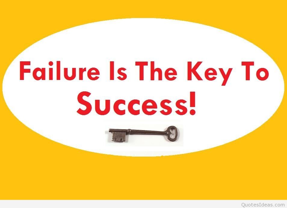 Failure Key And Success Quote Wallpaper - Failure Is Key Of Success - HD Wallpaper 