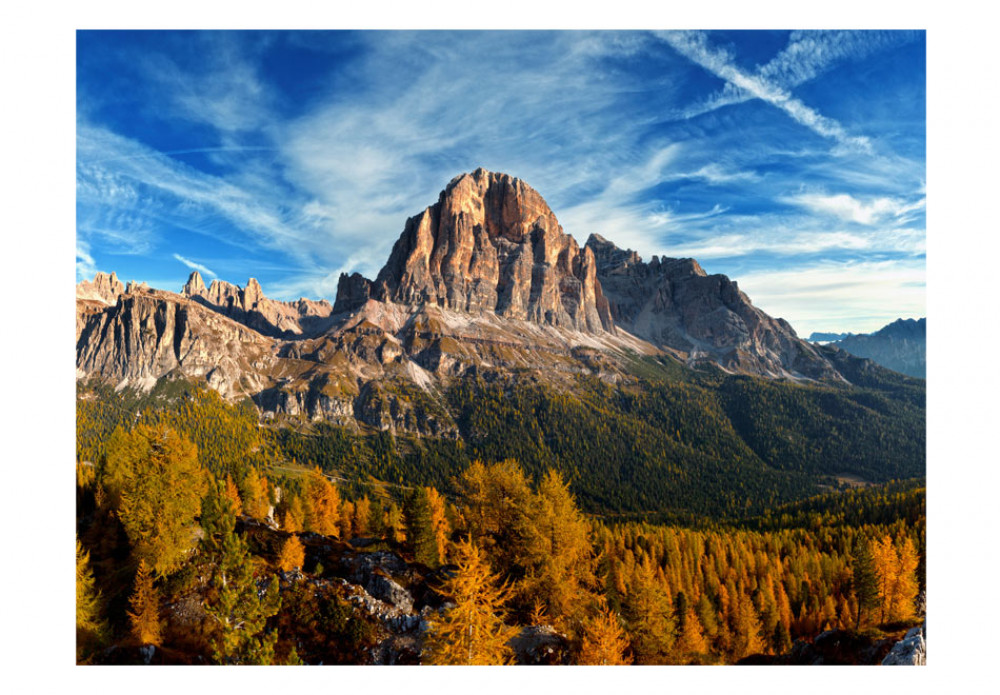 Wall Mural Panoramic View Of Italian Dolomites 59936 - Tofana Of Rozes - HD Wallpaper 