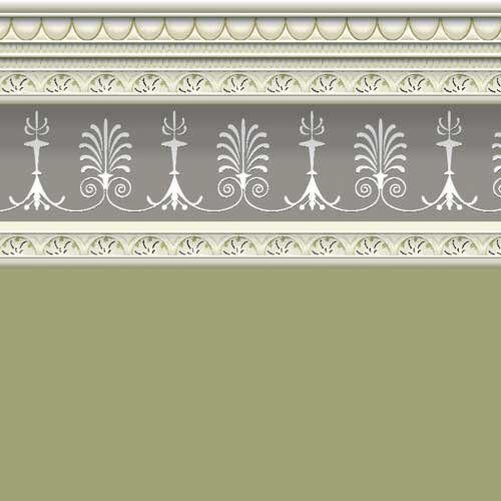 Sage Wallpaper With Border 430 X 600mm - Border Design Is House - HD Wallpaper 