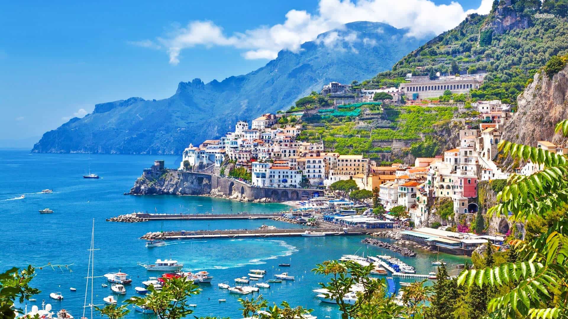 Amalfi Coast - HD Wallpaper 